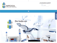 Tablet Screenshot of impexgil.com